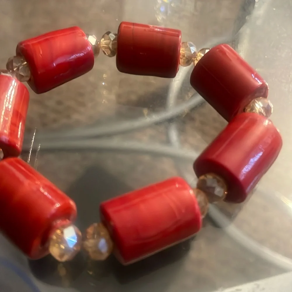 Coral Bracelet